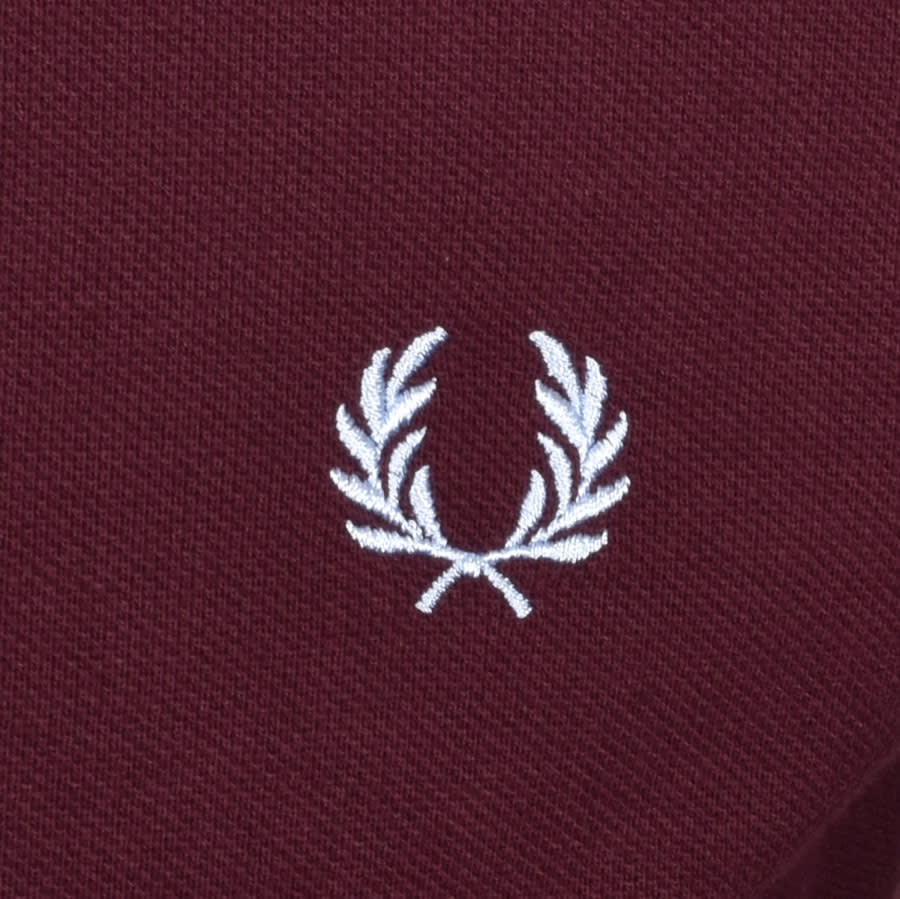 Alternative Image for ProductFred Perry Twin Tipped Polo T Shirt Burgundy3